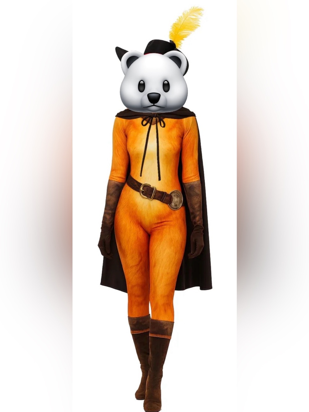 Women’s Puss in Boots Costume/Cosplay Outfit